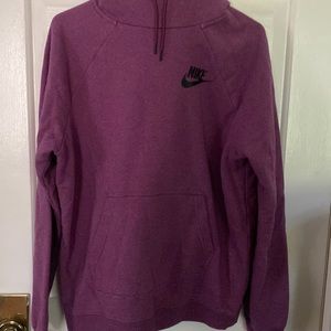 Purple Nike sweatshirt Large